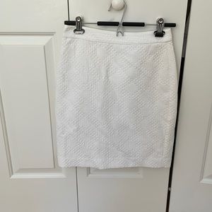 Banana Republic Eyelit Pencil Skirt